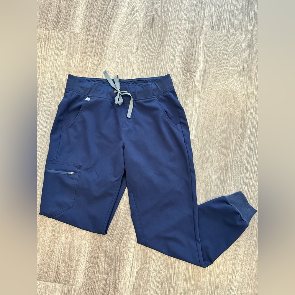 Figs Navy Jogger Scrub Pants
